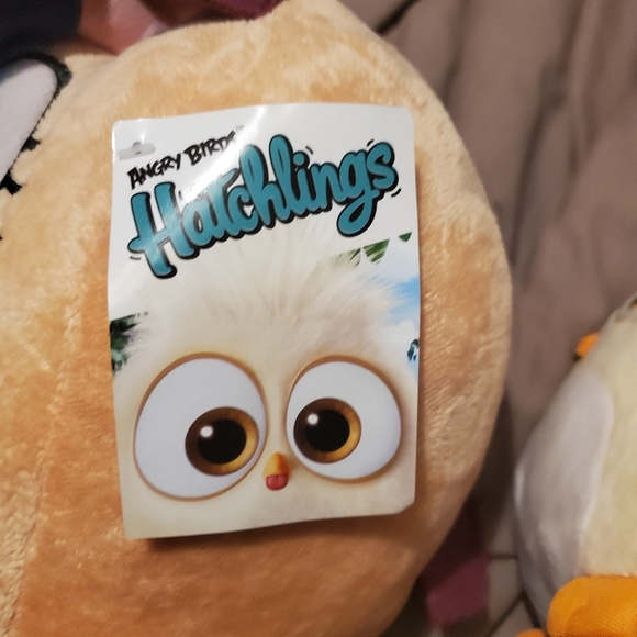 Nwt Angry Birds Hatchlings Lot Ariana & Samantha 9" Plush 2018 Rovio Toy Factory - Picture 7 of 11